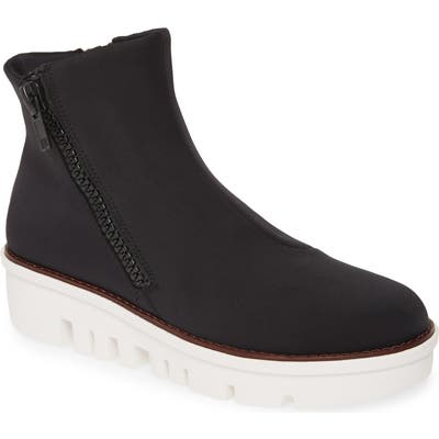 Fitflop Chunky Zip Bootie, Black