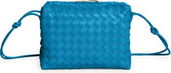 BOTTEGA VENETA Krim blue leather INTRECCIATO LOOP MEDIUM Shoulder Bag at  1stDibs  bottega veneta medium loop bag, bottega veneta loop medium, bottega  medium loop bag