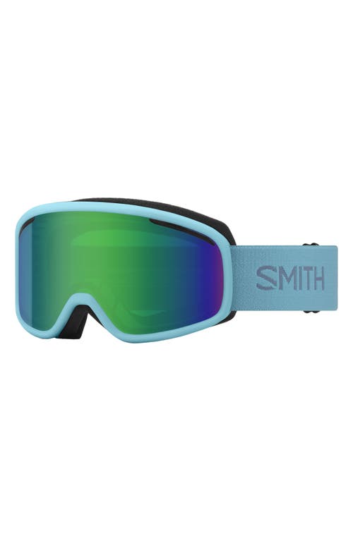Smith Vogue 154mm Snow Goggles in Storm /Green Sol-X Mirror at Nordstrom