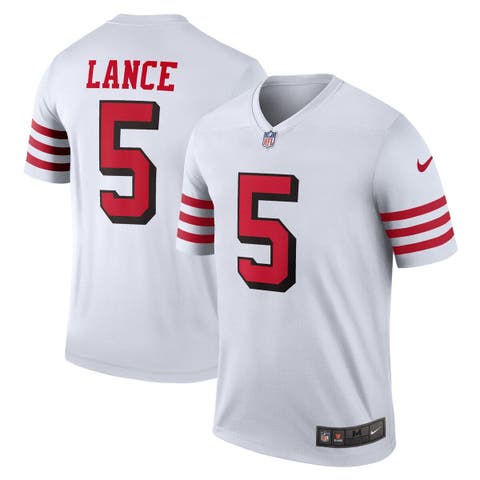 Trey Lance San Francisco 49ers Nike 75th Anniversary Player Jersey - White