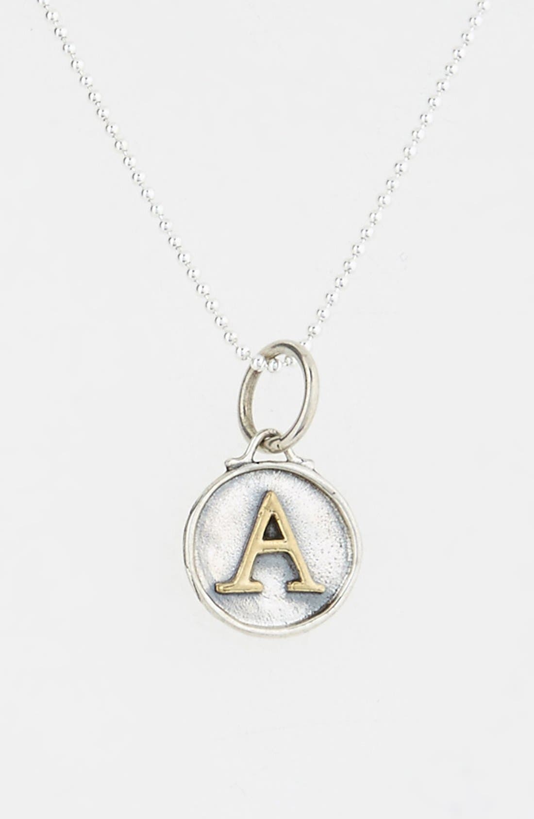 Waxing Poetic 'Chancery' Initial Pendant Necklace Nordstrom
