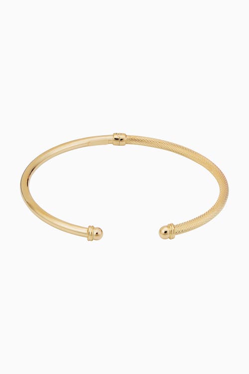 Oradina Red Carpet Cuff In Yellow Gold