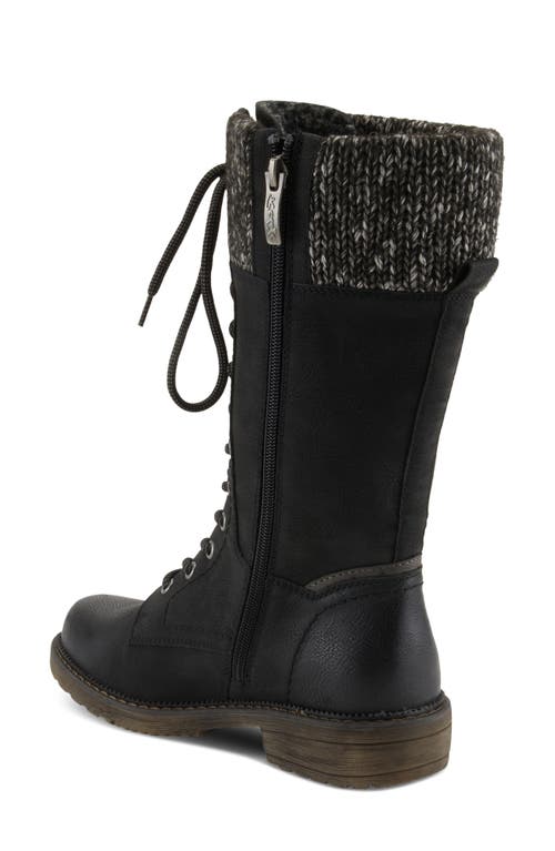 Shop Spring Step Yosemite Water Resistant Boot In Black