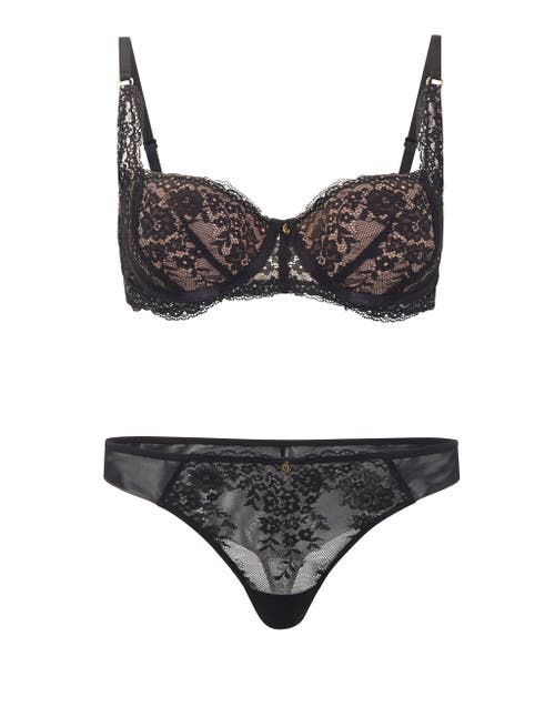 Adore Me Bonnie Contour Balconette Bra In Black