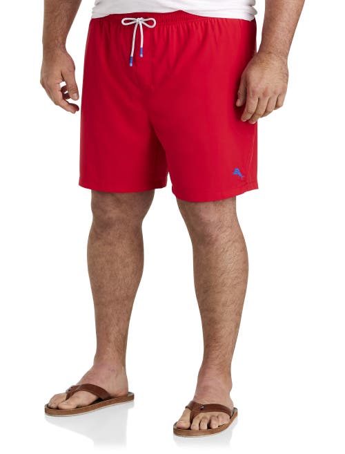 Shop Tommy Bahama Naples Bay Swim Trunks In Boomerang Red