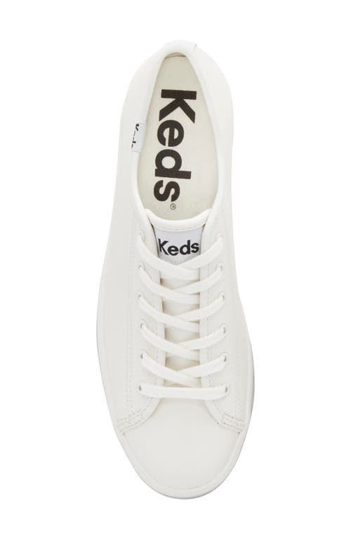 Shop Keds ® Trip Up Platform Sneaker In White Leather