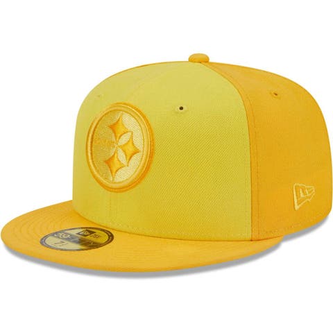 Pittsburgh Steelers 75TH SEASON 59Fifty New Era Fitted Hat (Red Black  Yellow Under Brim)