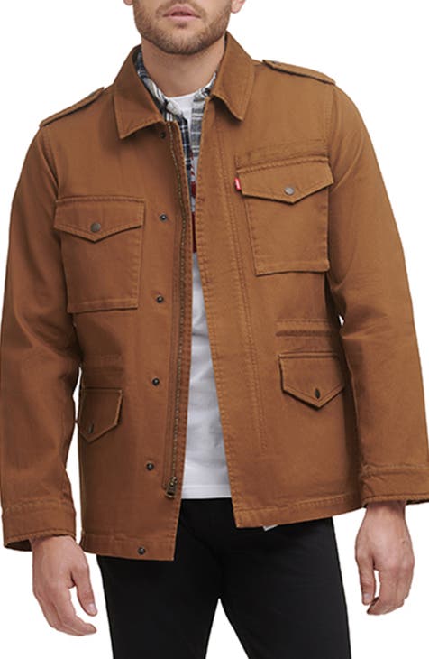 Men's Brown Corduroy Shacket
