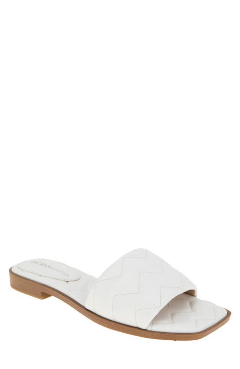 White Low Heel Sandals for Women | Nordstrom Rack