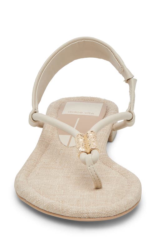 Dolce Vita Bacey Sandal In Ivory Stella