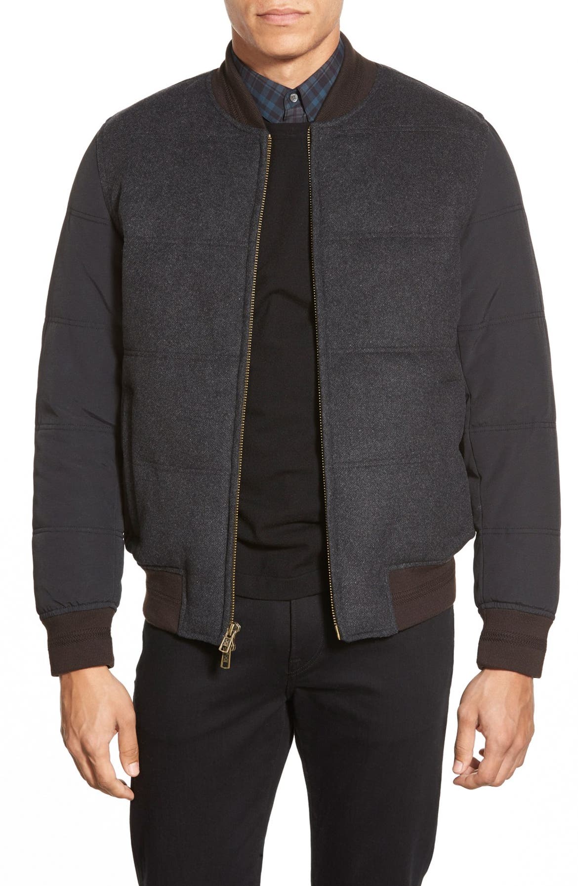 Vince Camuto Quilted Bomber Jacket Nordstrom