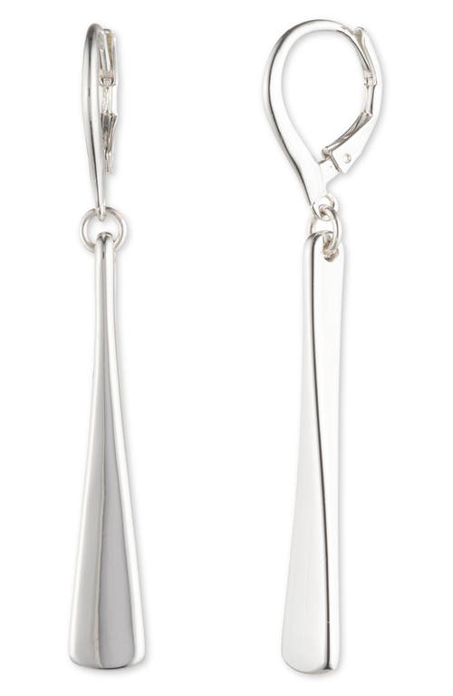 Lauren Ralph Lauren Long Drop Earrings in Silver | Smart Closet