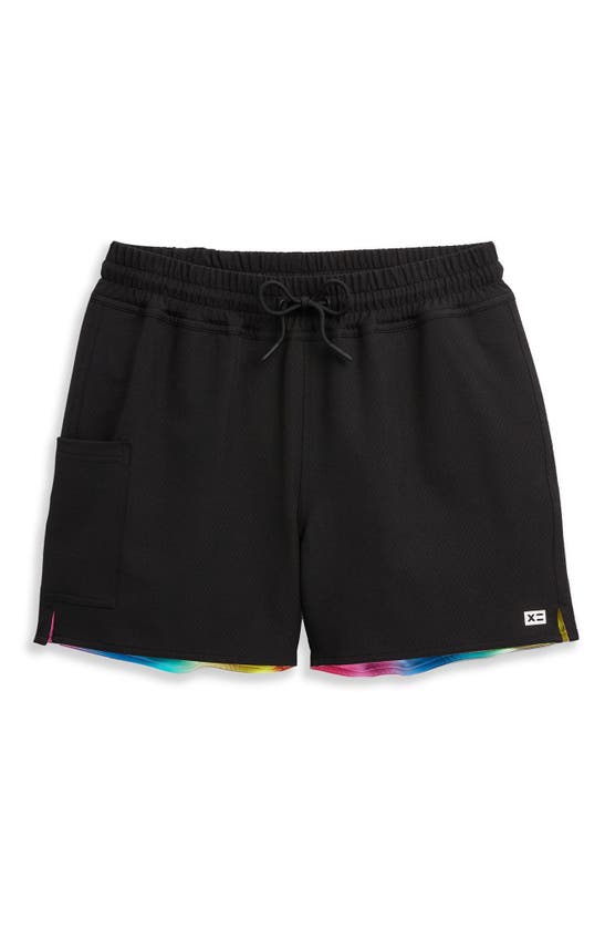 Tomboyx 5-inch Reversible Board Shorts In Melting Rainbow