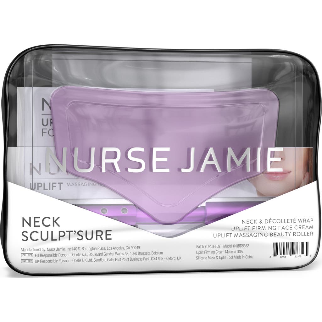 Nurse Jamie Uplift Neck Sculpt'sure Set $166 Value In Purple/white/black