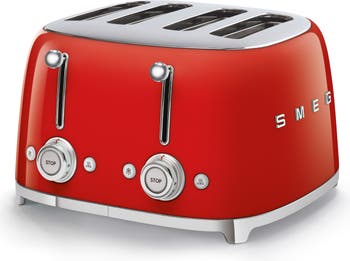smeg '50s Retro Style 4-Slice Toaster