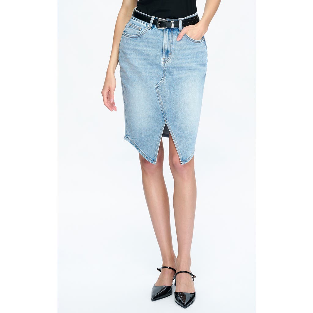 BAYEAS BAYEAS TARA MID RISE FRONT SLIT MIDI SKIRT