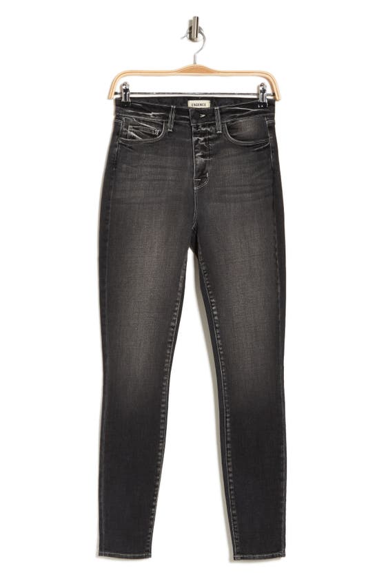 Shop L Agence Monique High Waist Ankle Skinny Jeans In Rochester
