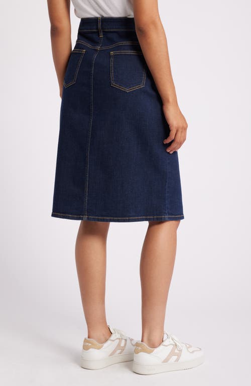 Shop Caslonr Caslon(r) Denim Skirt In Rinse Wash