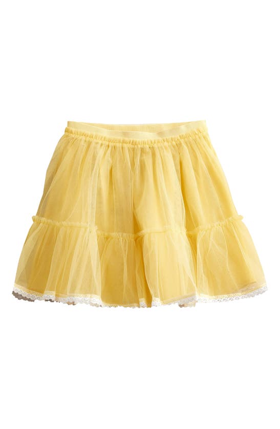 Mini Boden Kids' Tiered Pull-on Tulle Skirt In Spring Day