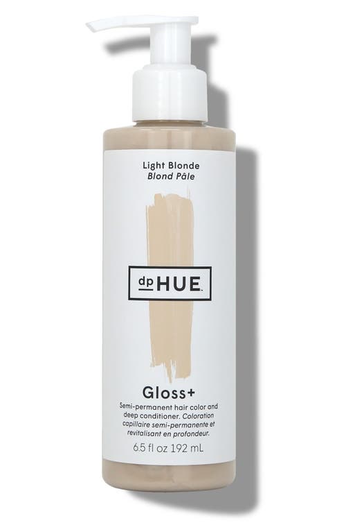 dpHUE Gloss+ Semi-Permanent Hair Color & Deep Conditioner in Light Blonde