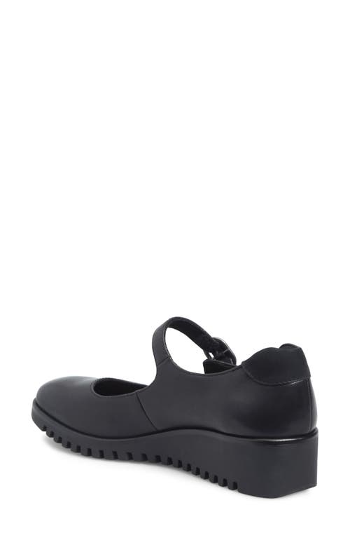 Shop Comfortiva Debbie Mary Jane Wedge In Black
