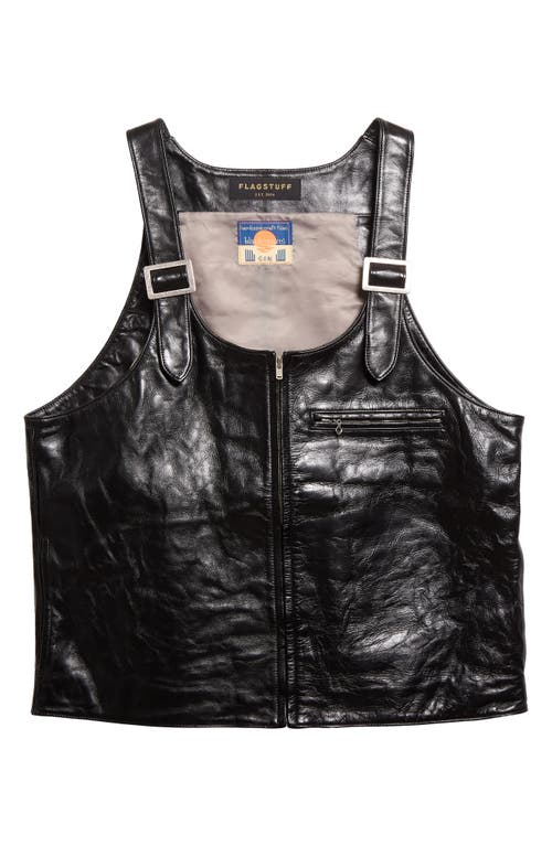 F-LAGSTUF-F x Blackmeans Leather Vest