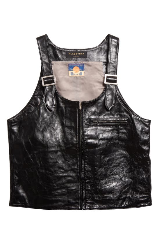 Flagstuff X Blackmeans Leather Vest