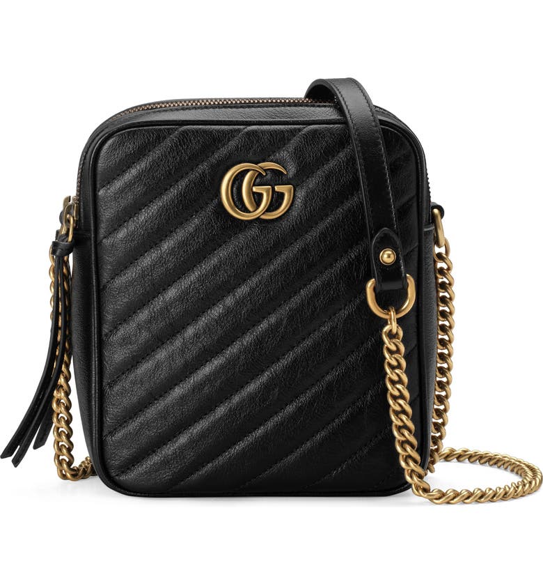 Gucci Mini GG Matelassé Leather Crossbody Bag | Nordstrom