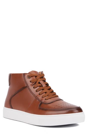 X-ray Footwear Men's Byron High Top Sneakers In Cognac