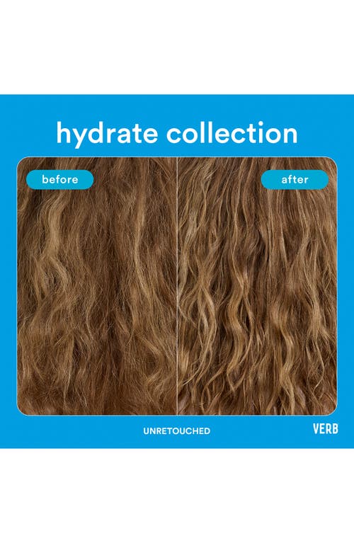 Verb Hydrate Shampoo For Dry, Frizzy Hair 12 oz / 355 ml In No Color