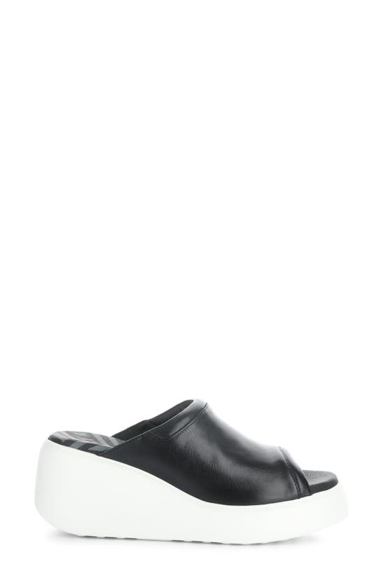 FLY LONDON FLY LONDON DOLI PLATFORM WEDGE SLIDE SANDAL