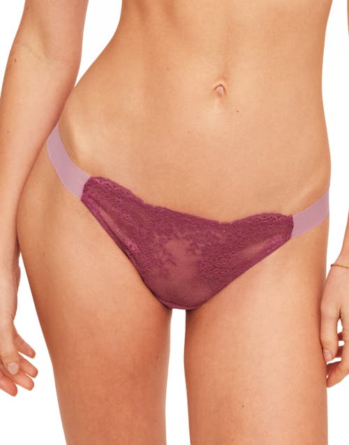Shop Adore Me Olisa Bikini Panties In Dark Purple