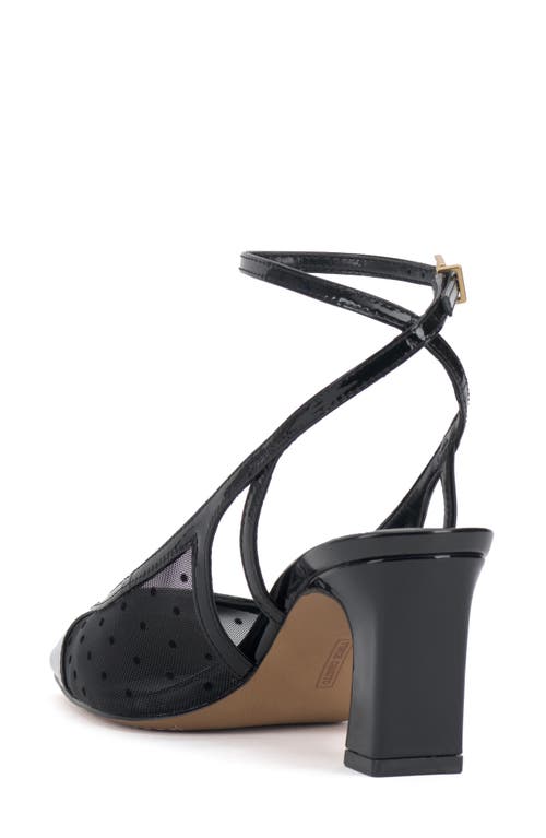 Shop Vince Camuto Somlee Ankle Strap Pump In Black