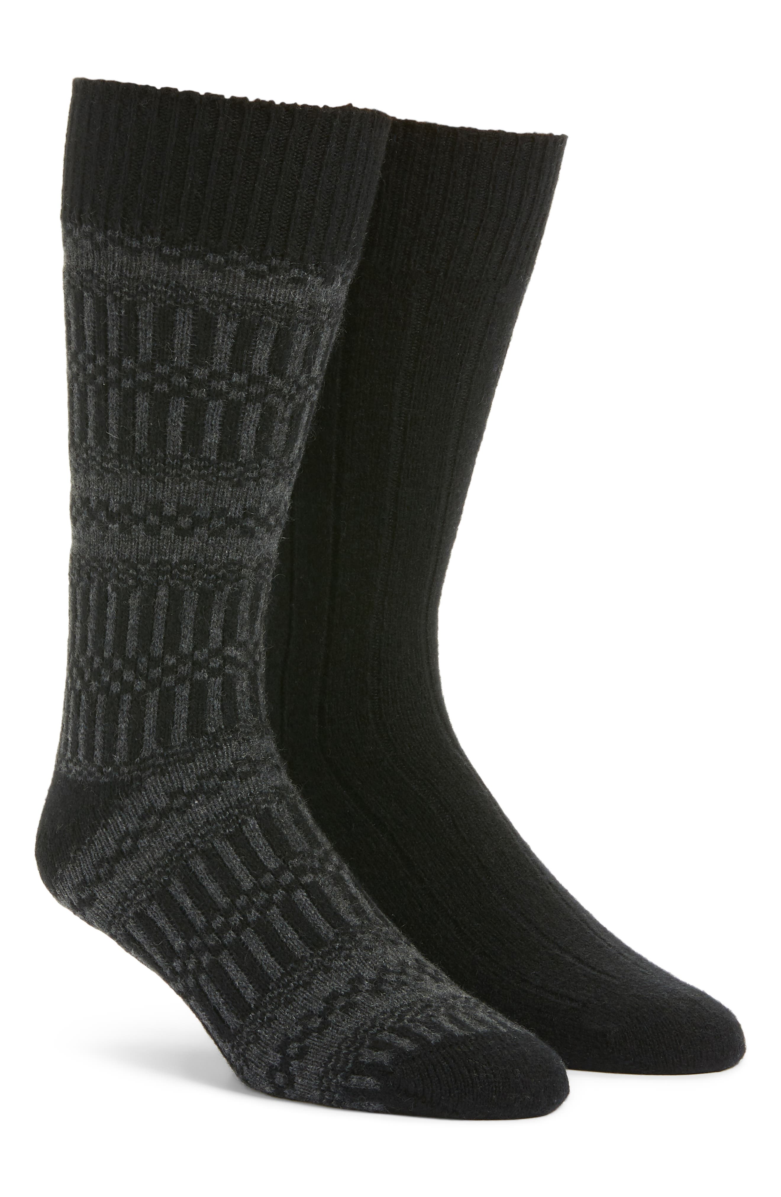 Nordstrom Signature 2Pack Cashmere Blend Socks Nordstrom