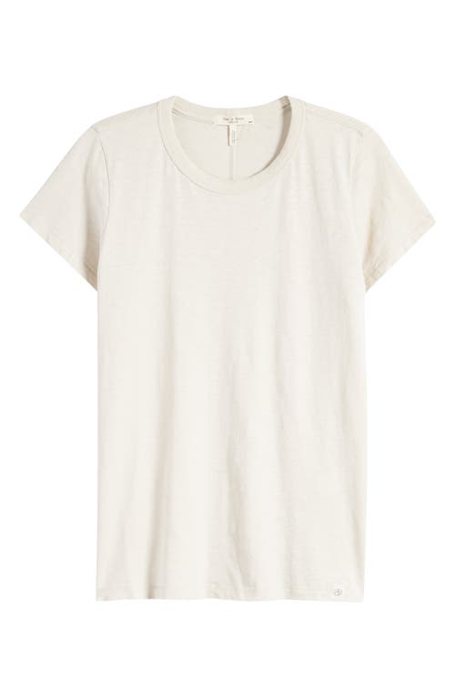 The Slub Organic Pima Cotton T-Shirt in Warm Grey