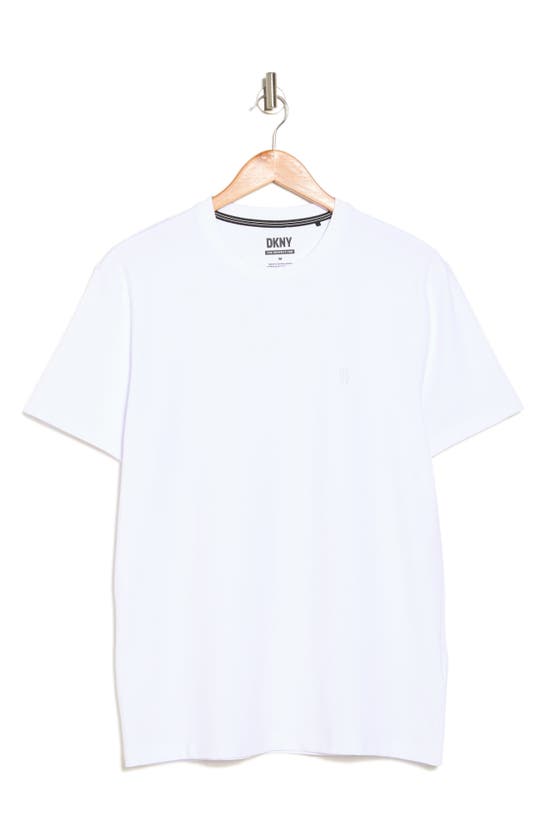 Shop Dkny Sportswear Dkny Essential T-shirt In White