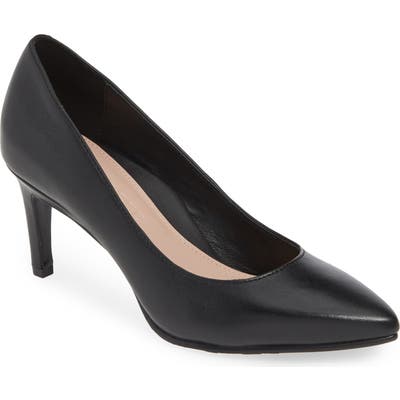 Taryn Rose Collection Gabriela Pointy Toe Pump- Black