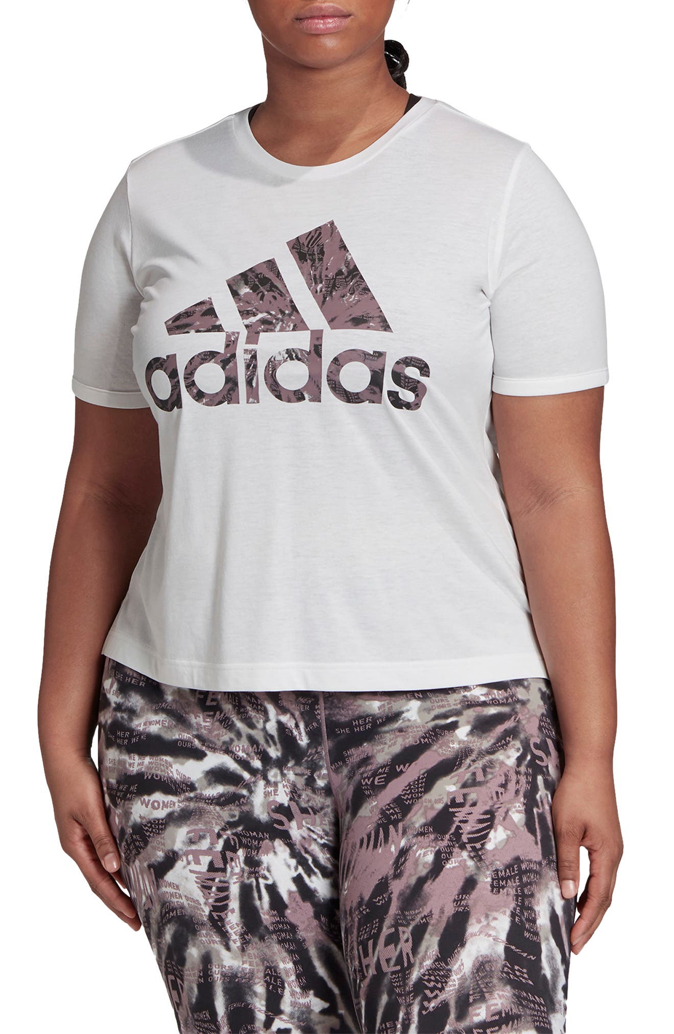 plus size adidas shirts