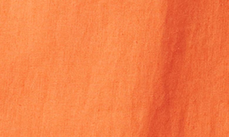 Shop Sam Edelman Merisa Cutout Linen Blend Sundress In Tigerlily