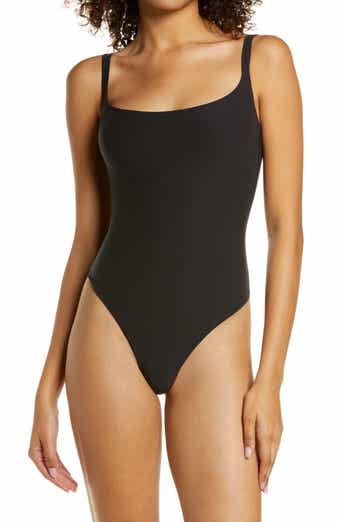 Suit Yourself Ribbed One Shoulder Bodysuit – Spanx