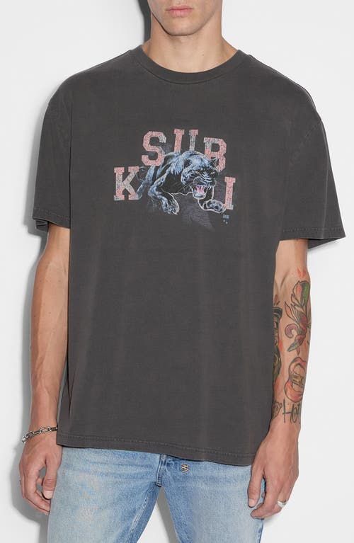 Ksubi Apex Biggie Cotton Graphic T-shirt In Blue