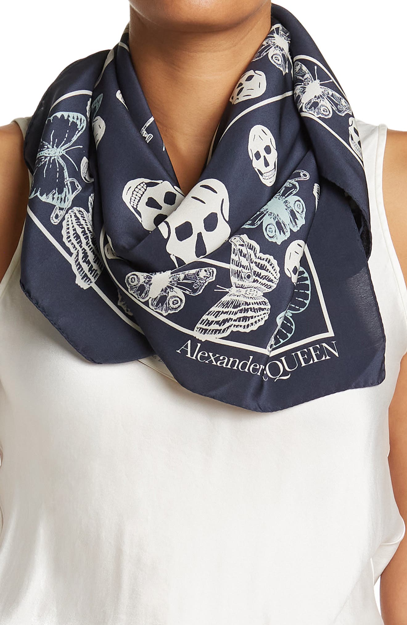 alexander mcqueen scarf nordstrom