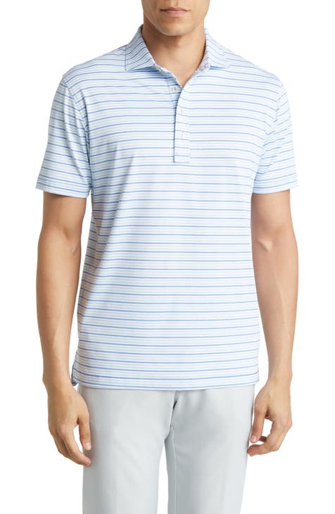 Peter millar competition stripe clearance performance polo