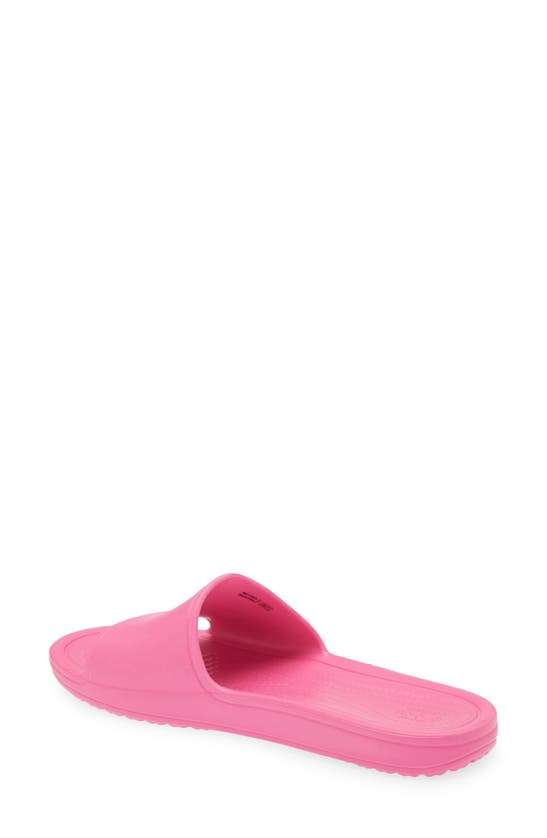 Crocs Kadee Slide Sandal In Electric Pink