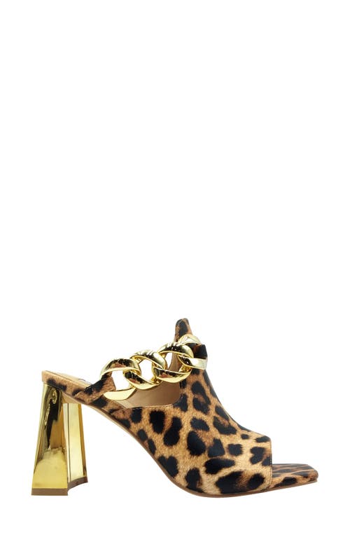 Ninety Union Ryder Open Toe Pump In Leopard