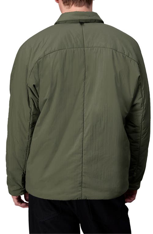 Shop Rag & Bone Henderson Insulated Shirt Jacket In Forgreen