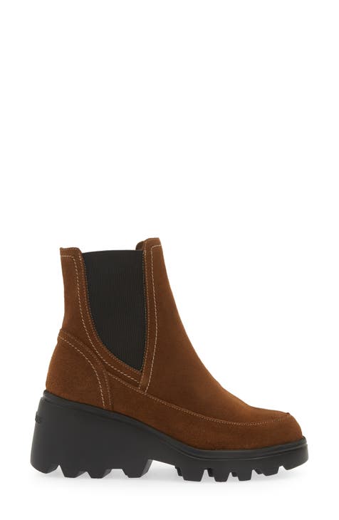 arcadia platform chelsea boots