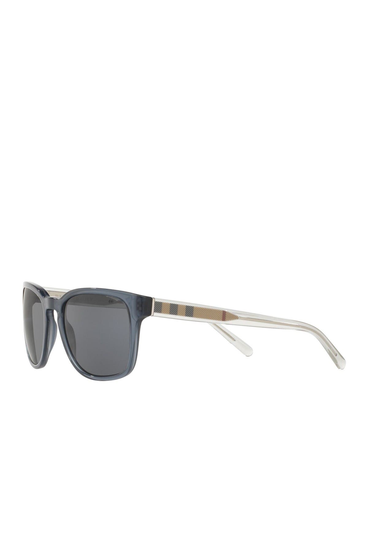 burberry 55mm square sunglasses