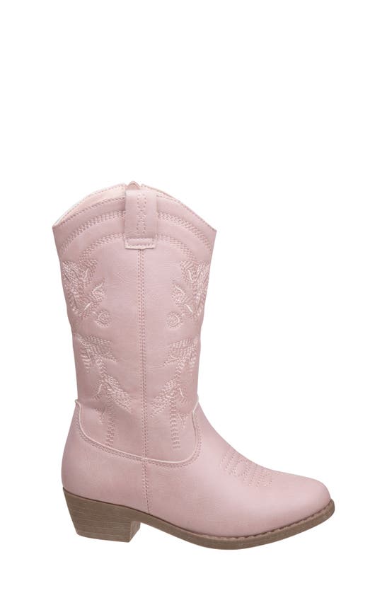 Shop Kensie Girl Kids' Western Bootie In Pink