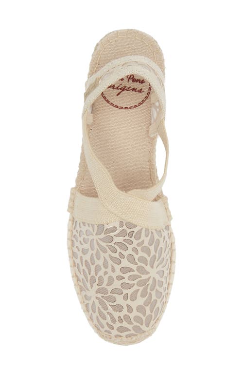 Shop Toni Pons Terra Wedge Espadrille Sandal In Cru/ecru